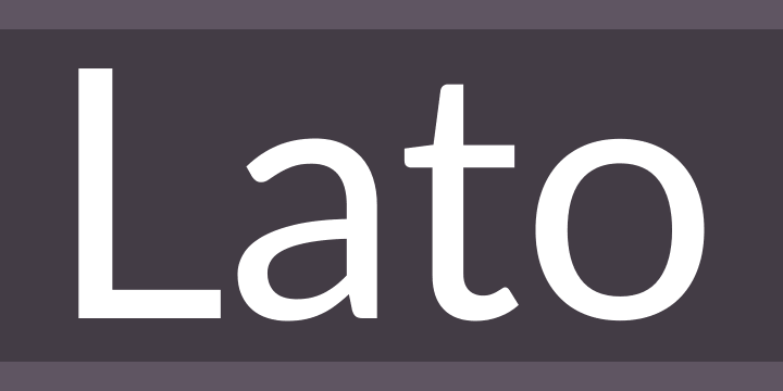 lato font for mac