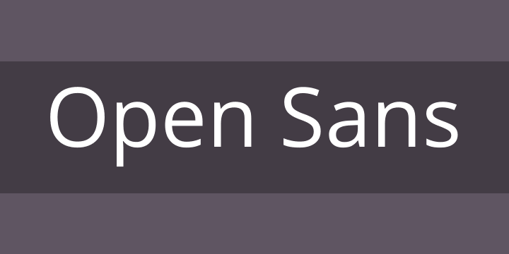 Open Sans Font Free By Ascender Fonts Font Squirrel