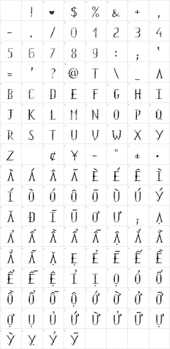 leech ancient glyph