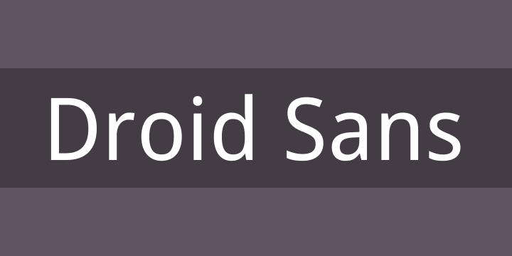 src for droid font