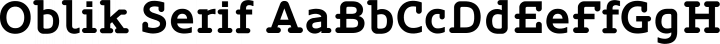 Oblik Serif font family by Tour de Force