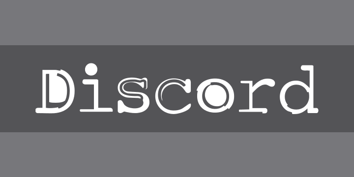 Discord | Font Zillion