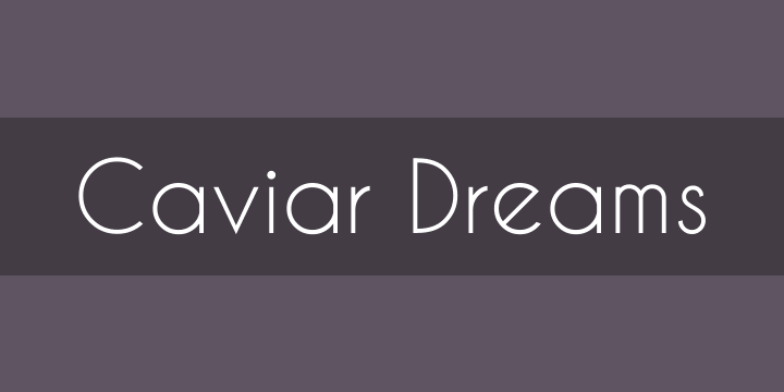 écriture caviar dreams